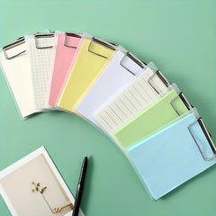 Clipboard Folio With Notepads Mini Clipboard Folder Portable Clipboard Notebook
