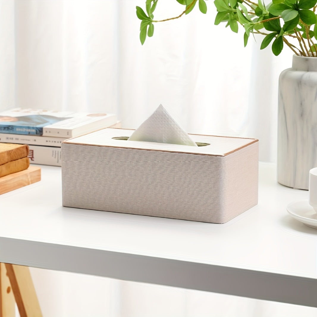 Tissue Box Light Home Daily Use Tissue Storage Box Bedroom Living Room Car Decor