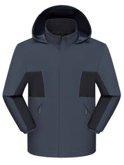 Outdoor Sports Jacket Windproof Waterproof Hooded Jacket For Women