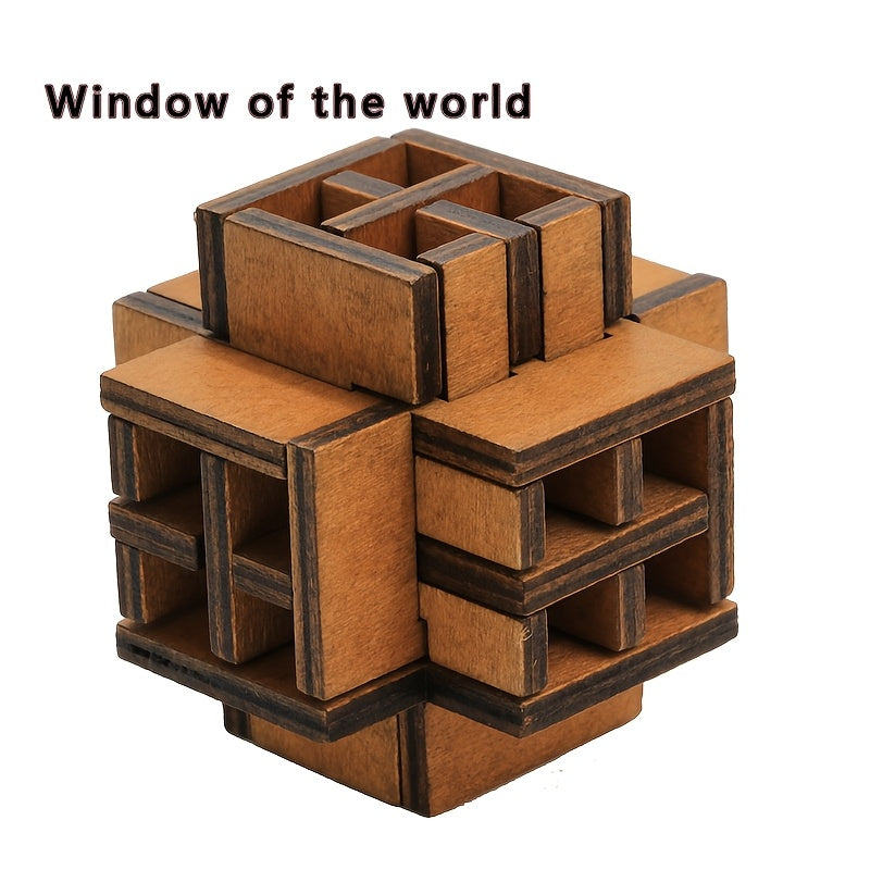 4pcs Brain Teaser Puzzle Locks Adult Party Novelty Toy Gift