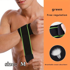 Adjustable Compression Strap Wrist Brace for Workout Men & Women