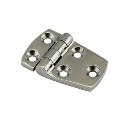 1pc Marine Yacht Polishing Bend Plate Corner Hinge 316 Stainless Steel 5 Holes