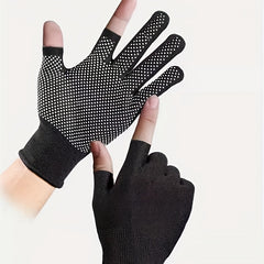 Pair of Anti Slip Lightweight Two Finger Gloves