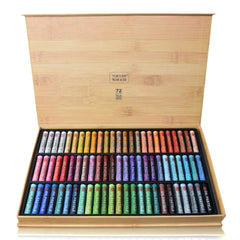 72 Master Professional Pastel Set Blendable Crayons Smooth Texture Ideal Artists