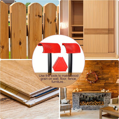 3pcs Wood Graining Painting Tools DIY Grain Painting Tool