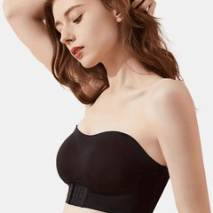 Front Buckle Push Up Bandeau Bra Women's Lingerie