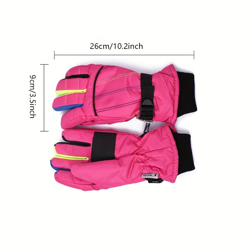 Winter Waterproof Non-slip Gloves - Warm and Cozy - Cold Weather Gloves
