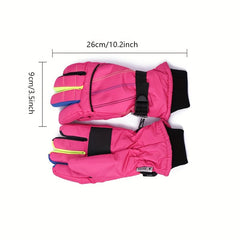 Winter Waterproof Non-slip Gloves - Warm and Cozy - Cold Weather Gloves