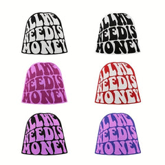 Unisex Y2K Beanie Hip Hop Knit Hat Warm Skull Cap