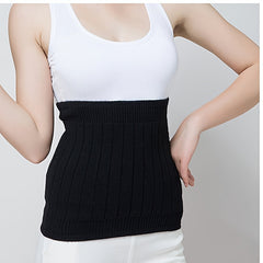 Warm Wool Waist Pad Girdle Men Women Thickened Lengthened Knitted