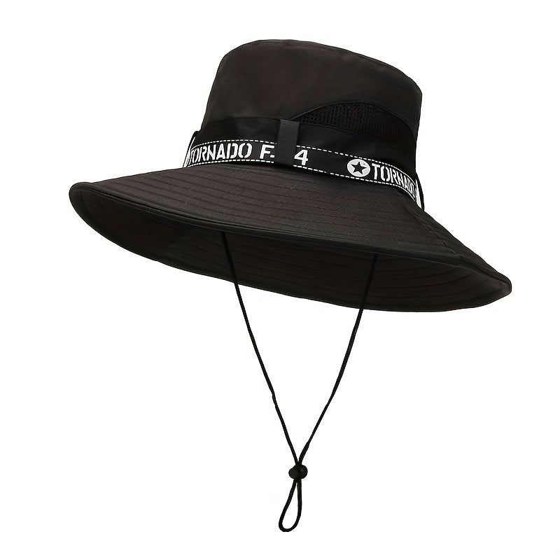 Foldable Fishing Cap Sun Hat Polyester Spring Summer Outdoor Hat