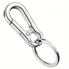 Stainless Steel Key Chain Pendant Metal Key Ring for Men Women
