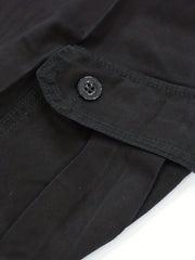 Men's Cargo Shorts Spring/Summer Plain Pocket Cotton