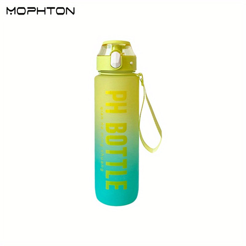 34oz Mophton Sports Water Cup Leakproof Bottle with Straw