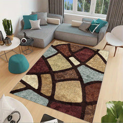 Bohemian Geometric Carpet Anti Slip Waterproof Washable