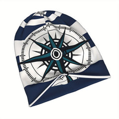 Autumn Spring Printed Breathable Bonnet Hats for Men and Women