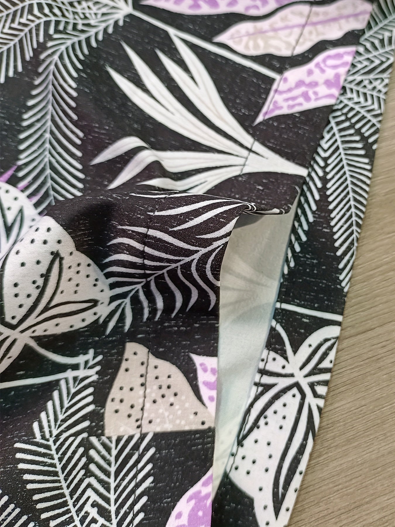 Floral Print Drawstring Loose Pants