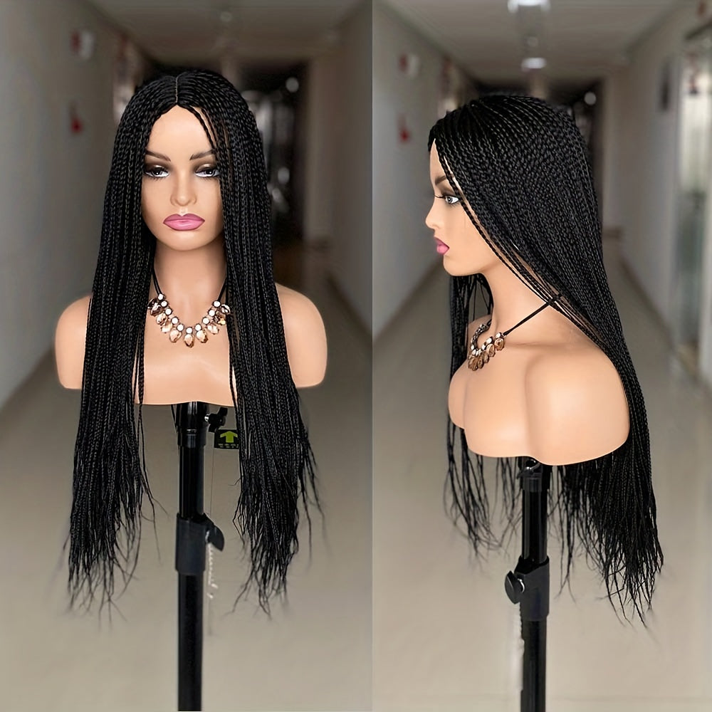 Ombre 66 04 Cm Straight Long Box Braided Wigs Synthetic Braids Wigs For Women
