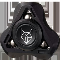 Fox 3rd Gen Metal Fidget Spinner w/ Colorful Accents Stress Relief Gift