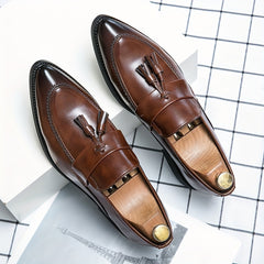 Men's Tassel Slip On Dress Shoes in Assorted Colors
