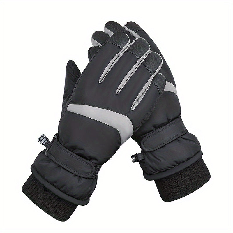 Winter Skiing Gloves for Men Women Warm Touch Screen Outdoor Sports