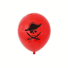 12pcs Pirate Party Balloons Birthday Party Decorations Balloons