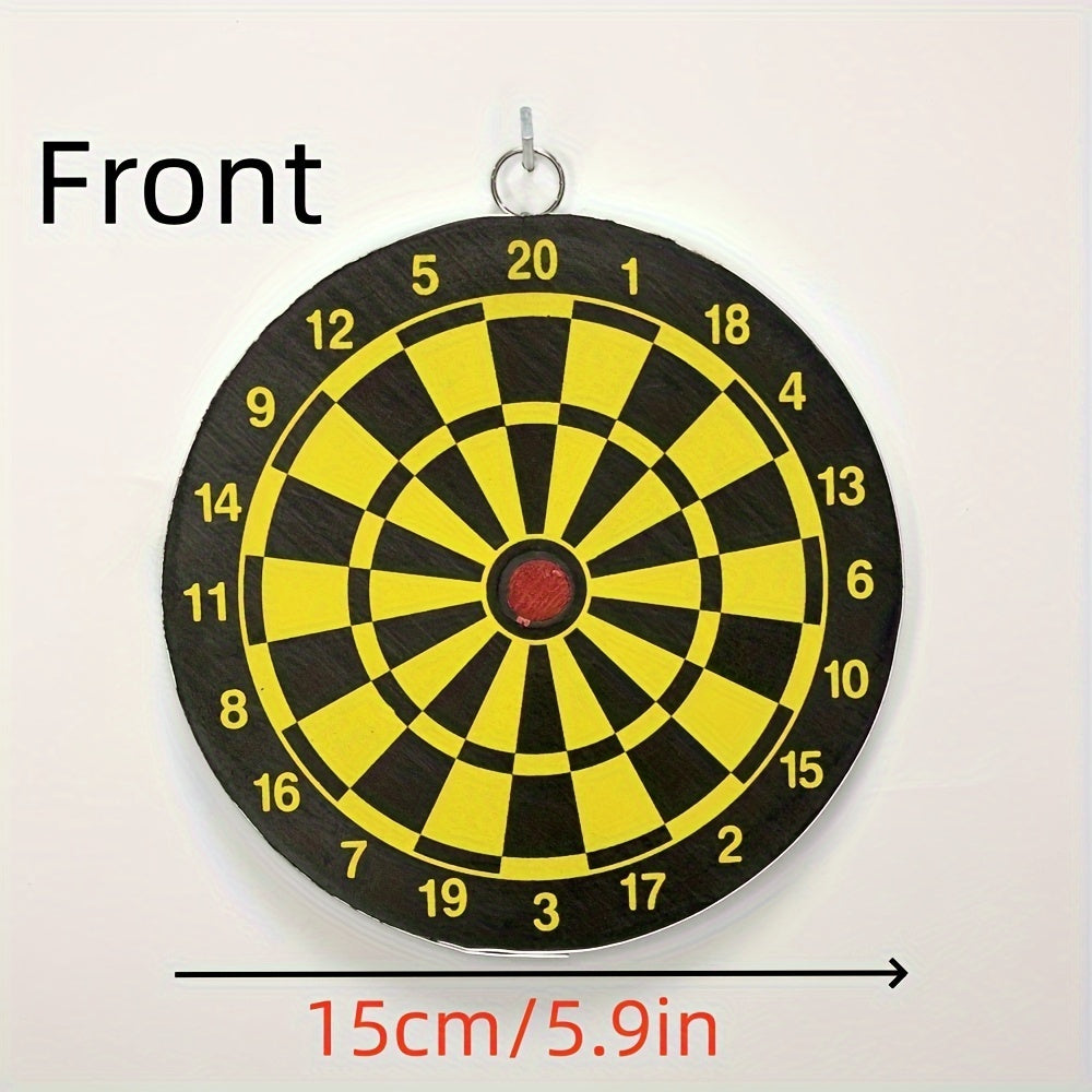 2-Sided Dart Board Set with 2 Darts