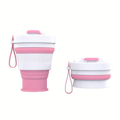 Silicone Collapsible Water Cup Coffee Cup Folding Mug For Outdoor Camping Hiking
