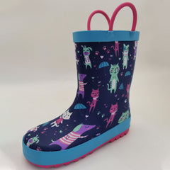 Girls Cartoon Rain Boots Non Slip Waterproof Outdoor Travel All Seasons