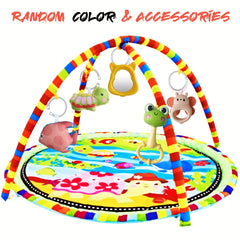 Kids' Gym Play Mat with Animal Toys and Accessories