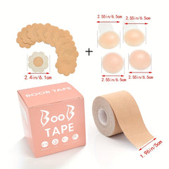 Invisible Lingerie Accessories Set Nipple Pasties & Bodytape