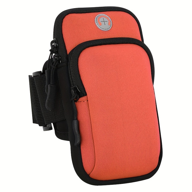 Universal Mobile Phone Running Arm Bag Lightweight Comfortable Headphone Hole
