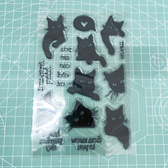 Cat Transparent Silicone Stamp