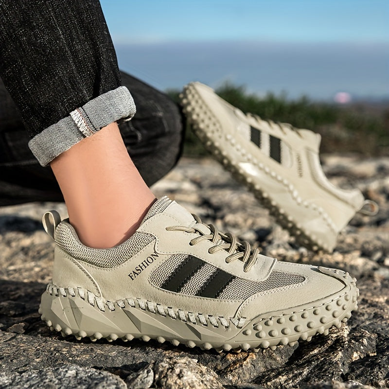 Men's Casual Breathable Sneakers Non-Slip Lightweight Hiking Shoes