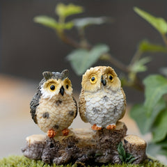 Owl Statue Garden Lawn Patio Outdoor Decor