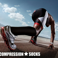 Copper Compression Socks For Women Men 15-20 Mmhg Knee High Socks