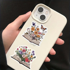 54pcs Literary Stickers for Skateboard Computer & More