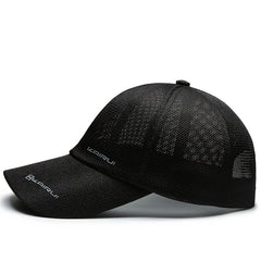 Men's Outdoor Breathable Baseball Cap Sunscreen Casual Hat