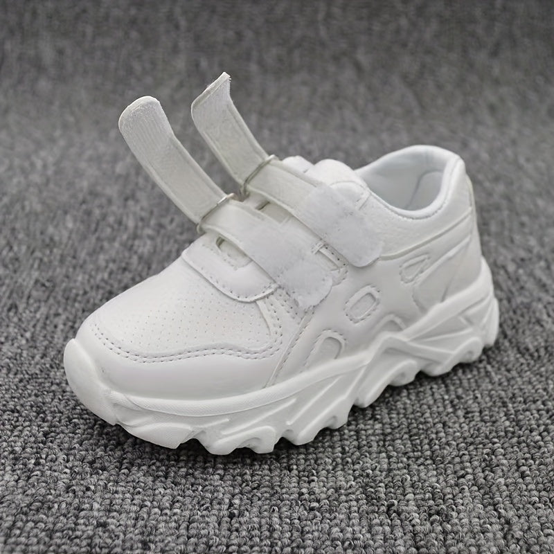 Baby Boys Solid Low Top Sneakers Comfortable Anti-slip Walking Shoes