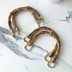 DIY Bamboo Handle Decoration for Tote Bag