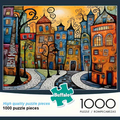 1000 Piece Large Jigsaw Puzzle for Adults - DIY Home Decor - Frameless