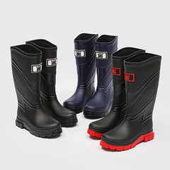 High Top Women's Rain Boots Stylish Waterproof Footwear