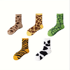 Soft Plush Mid Tube Socks Women's Stockings