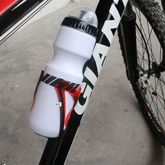 1Pc Red Bicycle Kettle Holder Dual Cup Holder Cycling Accessories Mountain Bike