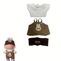 Stylish Clothes for LABUBU 16-17cm DIY Doll Accessories