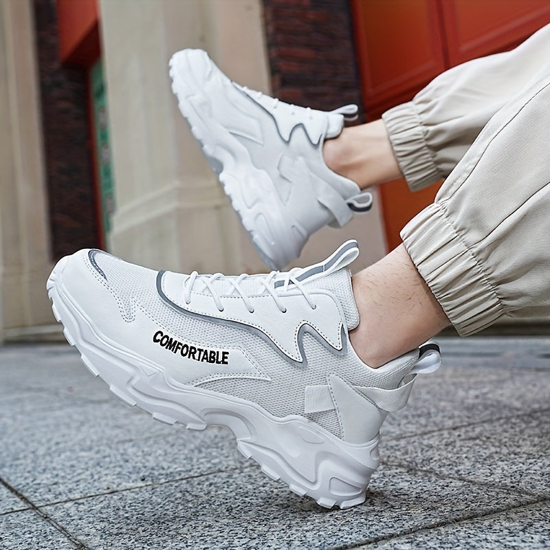 Men's Chunky Sneakers Breathable for Jogging Gym