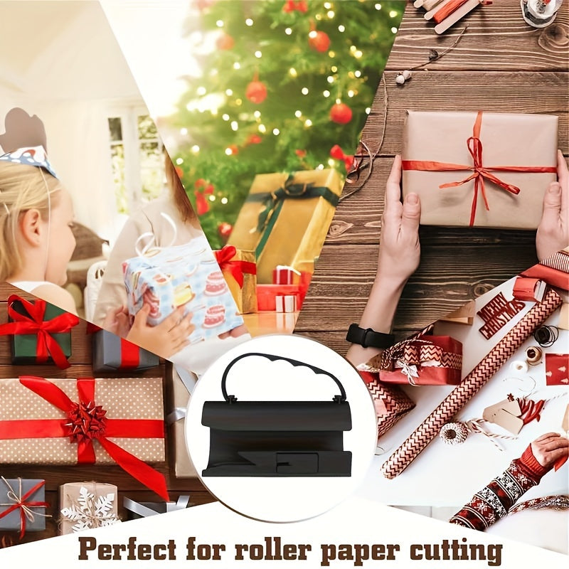 1pc Sliding Gift Wrapping Paper Cutter Christmas Cutting Tool