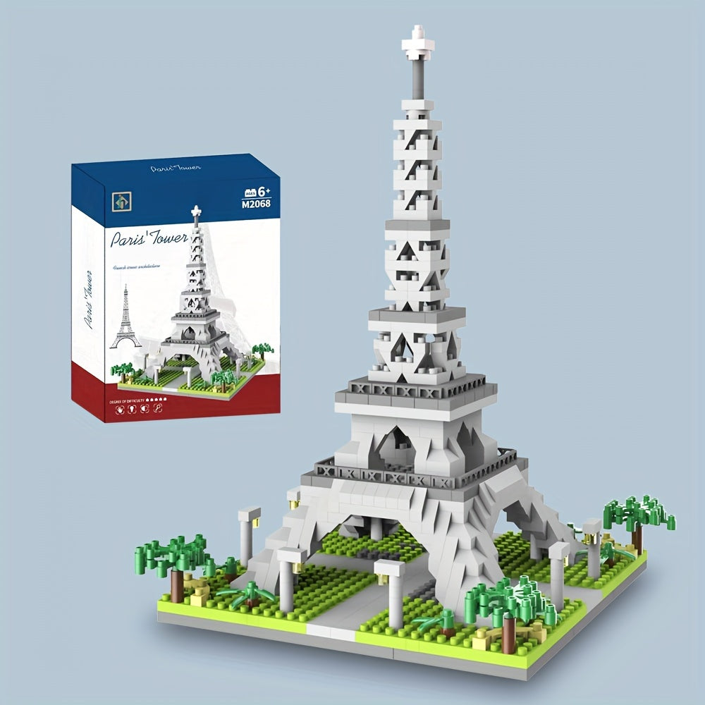 Eiffel Tower Building Blocks Toy Set for Birthday, Halloween