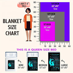 Grandma Gift For Granddaughter Throw Blanket