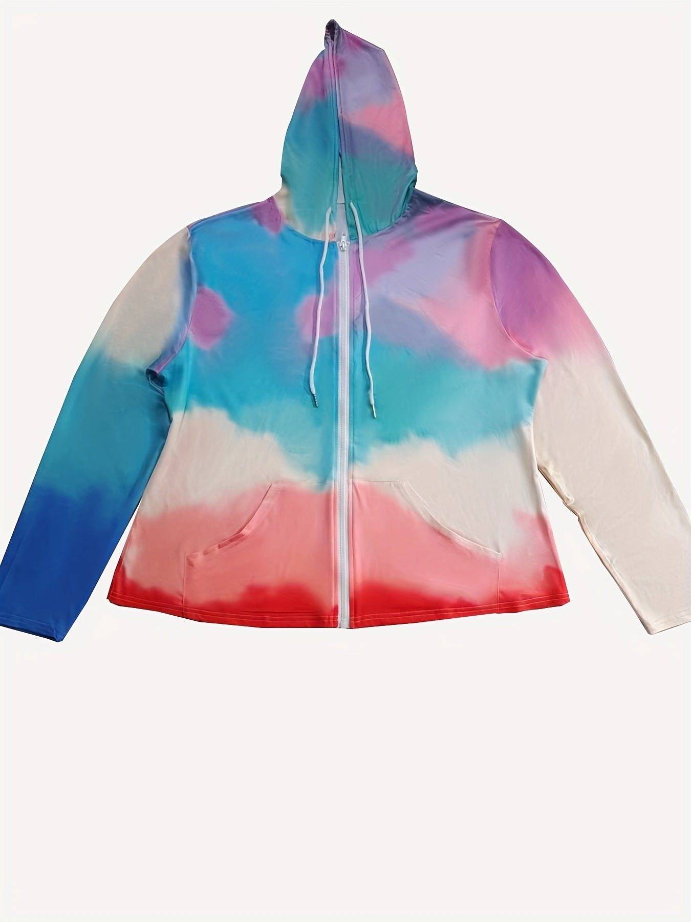 Y2K Tie Dye Hoodie & Pants Set Women's Outfit